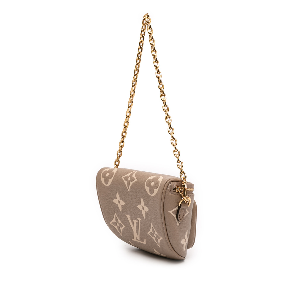 Pre-Loved Louis Vuitton Bicolor Monogram Empreinte Giant Mini Bumbag - Picture 2 of 11